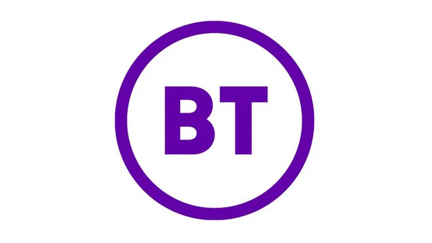 The new BT logo showcasing them having embraced the Essential Role of HR in SMEs