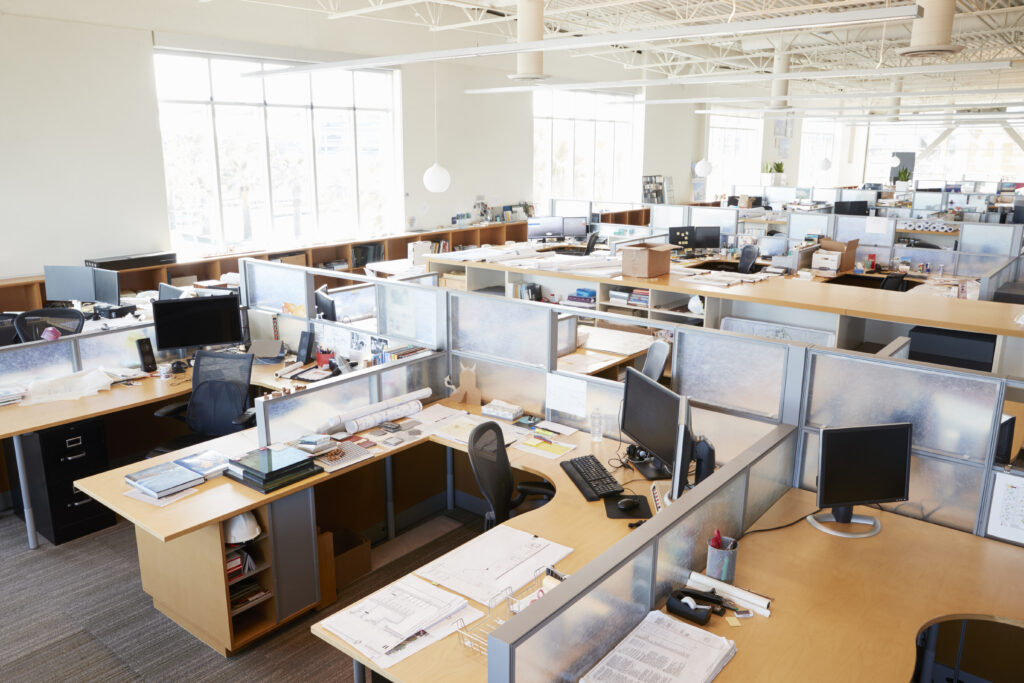 An empty office is one risk of not focussing on retention